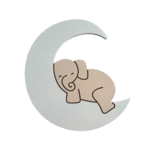 Elaphant Moon Night Light Wall Lamp for wall