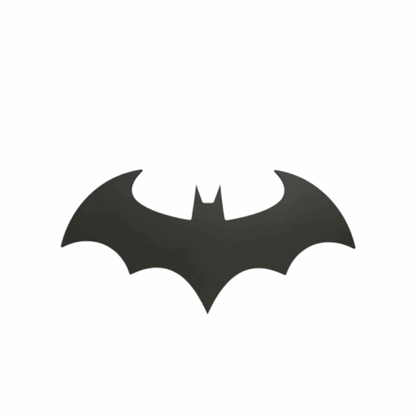 Batman hayranı minikler için özel olarak tasarlanmış bu logo gece lambası