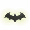 this logo night light will add a cool touch to their rooms and accompany their superhero dreams with its soft light.