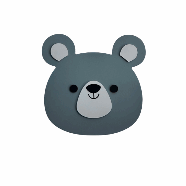 Add warmth and cuteness to your children's room! This cute teddy bear wall lamp is the ideal bedtime companion that helps little ones drift off to sweet dreams with its soft light.