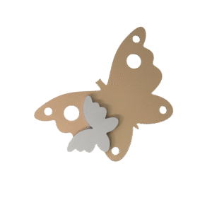 Butterfly-2-Night Light Wall Lamp for wall