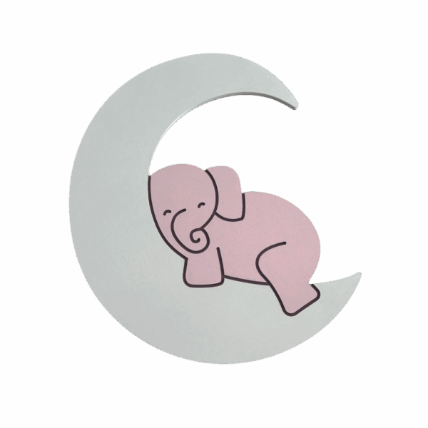 Add cuteness and peace to your children's home! This night lamp
